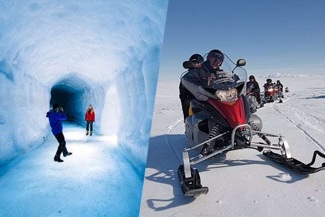 INTO AND ABOVE THE GLACIER